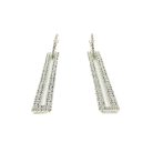 Jennifer Gibson Jewellery 2244 (4) Contemporary Art Deco Inspired Crystal Column Earrings