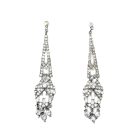 Jennifer Gibson Jewellery 2245 (2) Antique Art Deco Crystal Drop Earrings