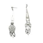 Jennifer Gibson Jewellery 2245 (5) Antique Art Deco Crystal Drop Earrings