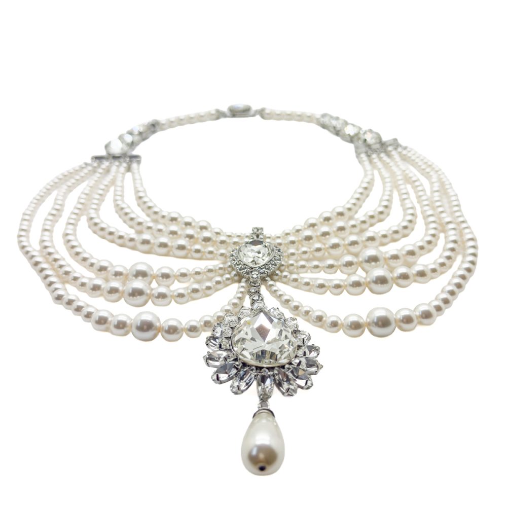 Alessandra Rich Festoon Necklace