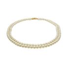 Jennifer Gibson Jewellery 2273 (3) Vintage Double Strand Pearl Necklace