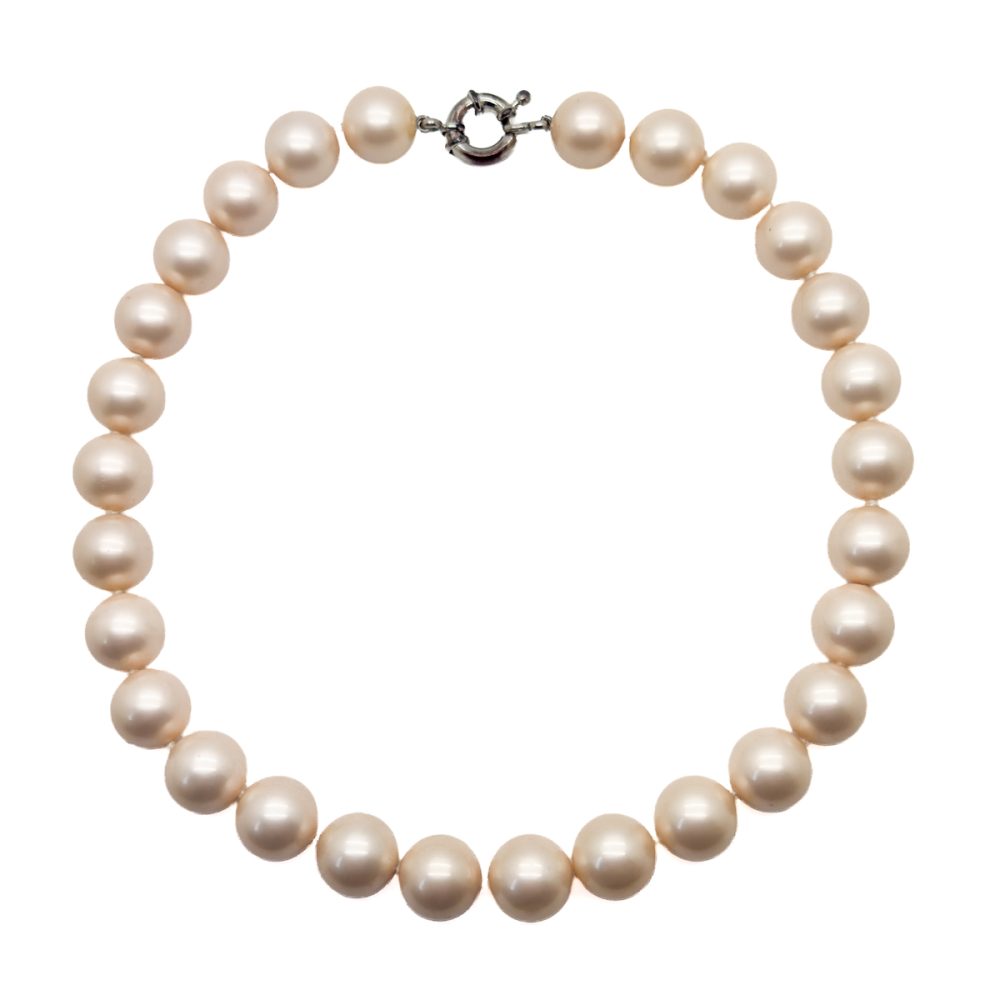 Vintage Chunky Pearl Necklace