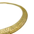 Jennifer Gibson Jewellery 2278 (6) Vintage Gold Vermeil Woven Necklace