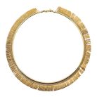 Jennifer Gibson Jewellery 2279 (2) Vintage Gold Vermeil Fringe Torque