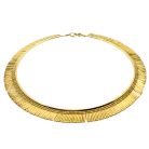 Jennifer Gibson Jewellery 2279 (3) Vintage Gold Vermeil Fringe Torque