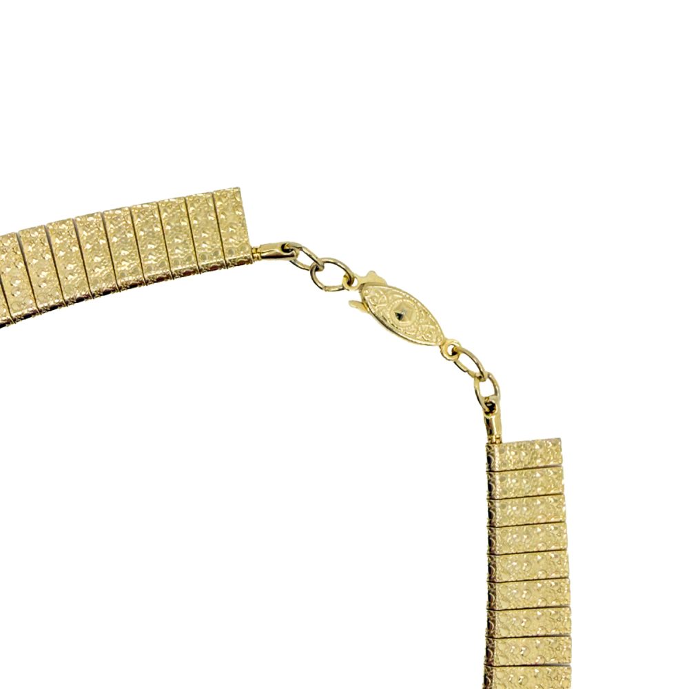 Vintage Gold Plated Cleopatra Necklace