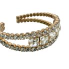 Vintage Schoffel Fancy Crystal Cuff