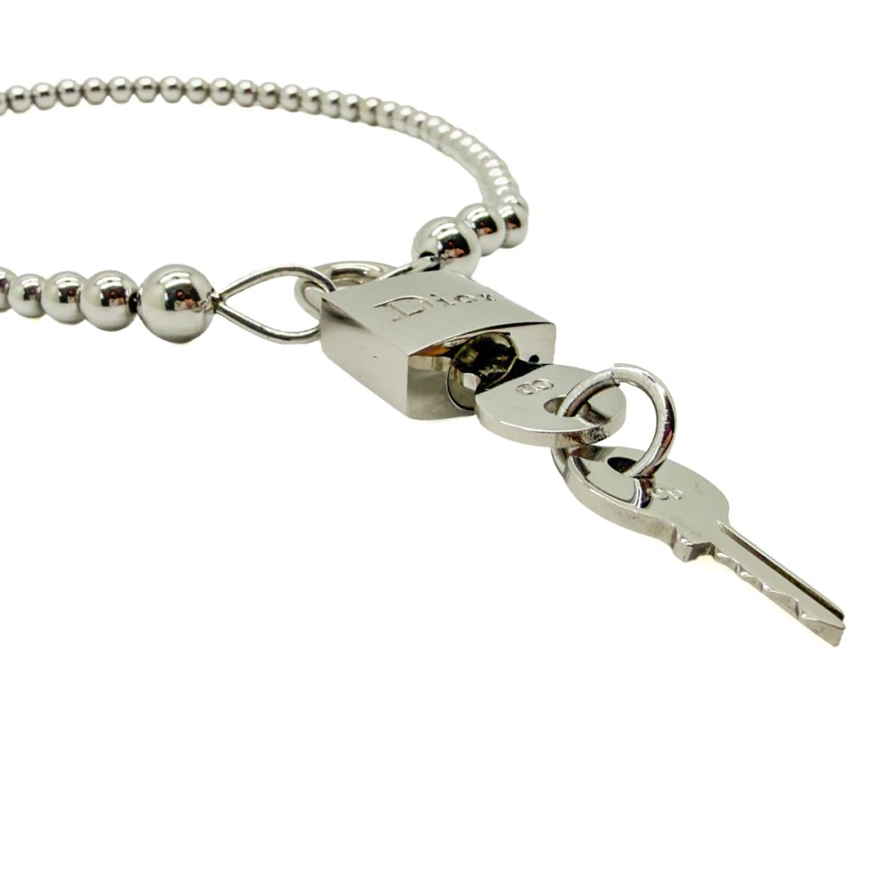 Vintage Dior Padlock Necklace