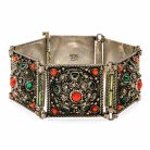 Jennifer Gibson Jewellery 2288 (1) Vintage ACK Silver Bracelet
