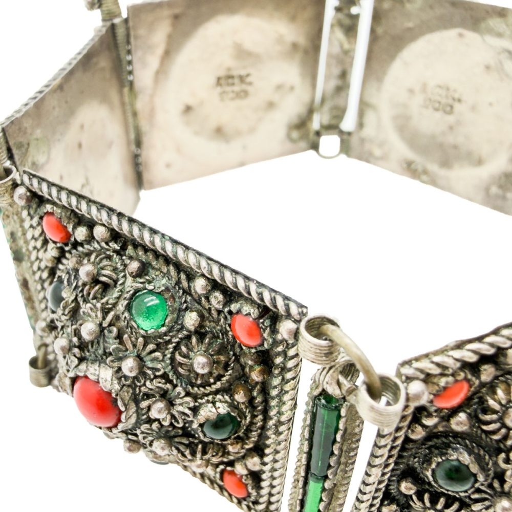 Vintage ACK Silver Bracelet
