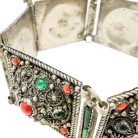 Jennifer Gibson Jewellery 2288 (2) Vintage ACK Silver Bracelet
