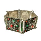 Jennifer Gibson Jewellery 2288 (3) Vintage ACK Silver Bracelet