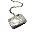 Jennifer Gibson Jewellery 2289 (10) Antique Hallmarked Silver Heart Vesta