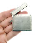 Jennifer Gibson Jewellery 2290 (10) Antique Hallmarked Silver Square Vesta Case